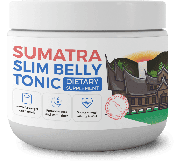Sumatra slim belly tonic bottle